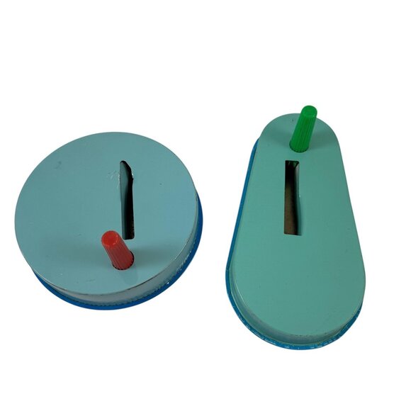 Lot of 8 Tin Litho Toy Noisemakers New Years Party US Metal Mfg Co Vintage 1950s - Picture 8 of 11